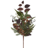 30fern/pine Cone/pine Spray