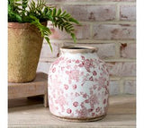8.5 Red Heritage Vase