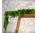 72 Mixed Green Garland