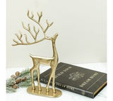 16 Gold Reindeer