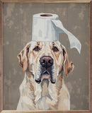 Dog Toliet Paper 8x10