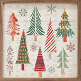 Winter Wonder I Trees 12x12