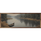 Canoe On The Lake Edge