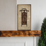 Antique Sled - 12x24