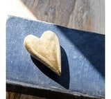 3 Gold Heart Accent