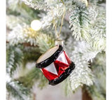 Glass Drum Ornament