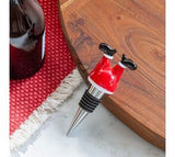 Santa Pants Wine Topper