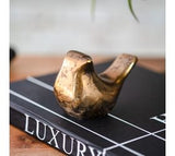 *inner* Ant. Brass Deco Bird