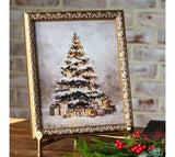 8 X 10 Vintage Christmas Tree Frame