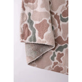 Lux Camo Throw Blanket | Ultra Soft Cozy Camouflage Blanket