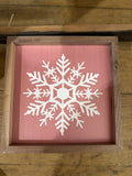 White Twelve Point Snow Flake