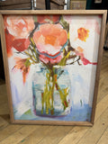 Bright Flowers In Vase