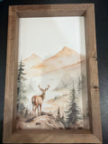 Deer In The Mountains