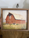 Red Barn On The Heartland