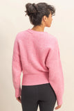 Pink Mineral Washed Sweatshirt