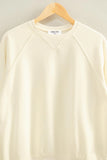 Cream Mineral Washed Sweatshirt