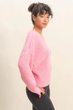 Pink Mineral Washed Sweatshirt