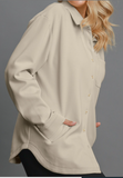 CURVY STONE OVERSIZED JACKET