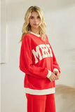 Cloudy Knit Merry Ringer Sweatshirt