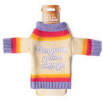 Tlf It's Yo Birthday Wine & Bottle Sweater