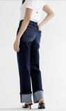 Wide Leg With Cuff Hem