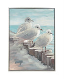 FRAMED CANVAS ART 36\"W, 47\"H